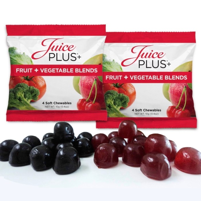 Juice plus gummies nutrition facts