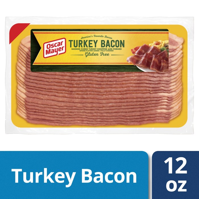 Oscar meyer turkey bacon nutrition facts